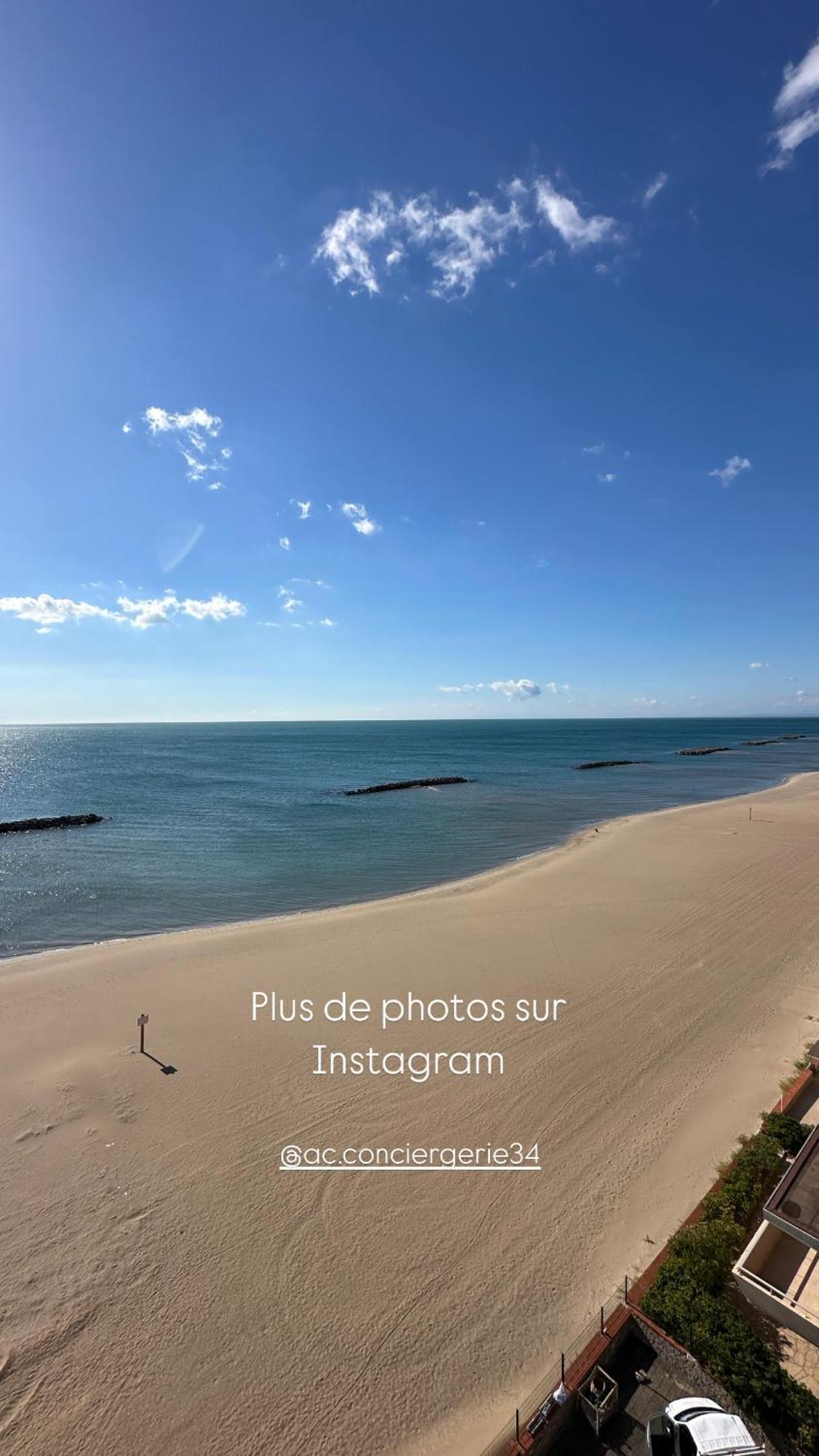 Sur Le Sable, Face A La Mer La Petite Tour Valras-Plage Exterior photo